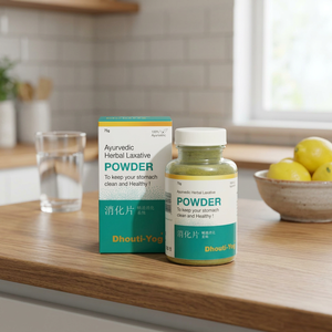 Poudre laxative ayurvédique naturelle à base de plantes, formule botanique traditionnelle pour la santé digestive, qualité export. - Product Image 3