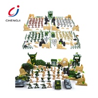 Chengji soldats en plastique jeu gros modèles kits 250 pièces armée ensemble plusieurs styles forces spéciales assemblage soldats jouets