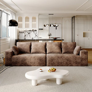 Atunus โซฟาเบดอัดสุญญากาศสำหรับเด็ก, เตียงโซฟาแบบแยกส่วนสีน้ำตาลอ่อนเล่นได้เป็นมิตร - Product Image 3