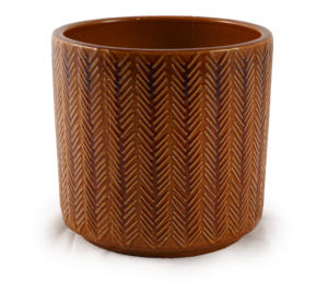 Pot de fleurs en céramique économique, trou de drainage respirant, pot sur pied pour intérieur et extérieur - Product Image 3