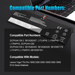 L17M4PH2 60Wh Laptop Battery Replacement for Macbook CE RoHS OEM-Grade Quality <b>12</b>-Month Warranty Stock - Product Image 4