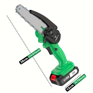 Professional 20V Cordless Chain Saw DIY Grade <b>Power</b> <b>Tools</b> for Wood Cutting Local US Warehouse Support Drop Shipping CS-150A 6inc - Product Image 1