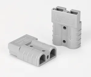 Bateria vermelha/cinza 30a 40a 50a 120a 175a 350a, plugue conector duplo