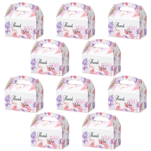 Caja de Cartulina Blanca de 250g para Dulces Bolsa de Regalo de Agradecimiento para Fiesta de Cumpleaños o Día Festivo Fabricante de Cajas de Papel - Product Image 3