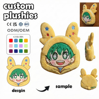 Jouets en peluche canard en colère mignons de haute qualité personnalisés en tissu de coton Souvenirs