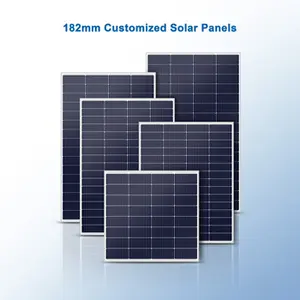 고용량 PERC 맞춤형 단결정 소형 태양 전지 패널 50W 60W 330W 300W 250W 태양 전지 패널