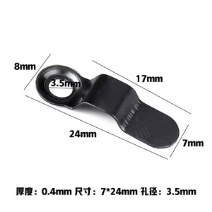 Black Bow Shaped Backing Plate For Picture Frame Oil Painting Frame <b>Snap</b> Fastener Traditional Chinese Painting Frame Wedding - Product Image 4