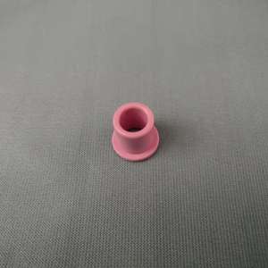 95氧化铝瓷眼传感器，带卡槽光滑耐磨陶瓷眼螺纹孔，用于纺织品 - Product Image 4