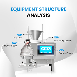 Çok Fonksiyonlu Paslanmaz Çelik Elektronik Kapsül Sayacı Şeker Tablet Sayma Şişeleme Paketleme Makinesi - Product Image 3