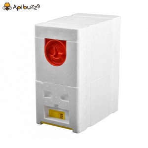 2-Layer Queen Bee Mini Mating Nuc Box Nucleus Hives Polystyrene Beehives Apiculture Honey Bee Keeping Equipment Beekeeping Tools