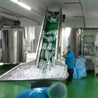 Brouilleur de bouteilles plastiques entièrement automatique, machine à spray automatique 1000-30000 bph