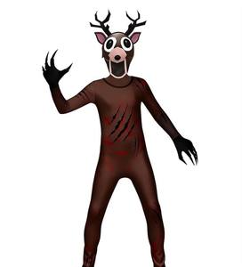 Costume de cerf pour adultes 99-Nights in the Forest, costume de <span class=keywords><strong>monstre</strong></span> de cerf pour hommes et garçons, tenue de jeu d'horreur 99Nights pour Halloween, combinaison de cosplay - Product Image 2