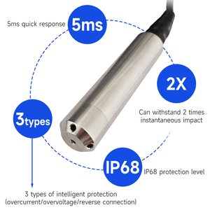 Chi phí thấp chìm thép không gỉ đầu vào Transmitter nước & mức chất lỏng dụng cụ đo lường - Product Image 3