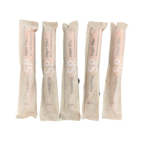 Tampons en coton biologique jetables avec applicateur en carton, tampons en coton biologique non parfumés en gros, super absorbants - Product Image 2