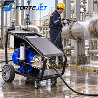 Nettoyeur haute pression industriel 500 bars, 22 kW, électrique, 22 L/min, professionnel