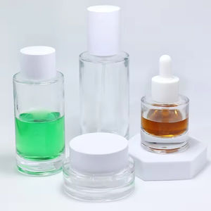 Envases para Cosméticos con Bajo MOQ, Contenedor de Envases Cosméticos Vacíos, Set de Cuidado de la Piel, Botella de Vidrio para Crema Facial con Tapa - Product Image 6