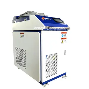 Machine de nettoyage Laser portative, nettoyeur de fibres, pour huile de Surface métallique, 1500W, 2000W, 2 pièces