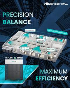 Hisense Commercial Central 85kw 290000btu Système AC R-410A DC Inverter Fonctionnement silencieux Pompe automatique Moteur <span class=keywords><strong>pour</strong></span> Hôtel Air - Product Image 6