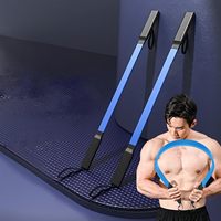Appareil d'exercice pour les bras en fibre de verre, léger, silencieux, sûr, longueur 76 cm, équipement de musculation pour la maison
