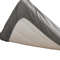 Drap-housse imperméable cinq côtés en tissu pongé, polyester multicolore pour chambre résidentielle, vente directe usine, personnalisable en gros