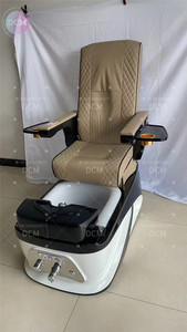 Silla de pedicura eléctrica de baño de spa de pie portátil con cubierta de cuero personalizada con cómoda máquina de masaje - Product Image 5