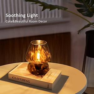 Bougies électroniques en verre à LED blanc chaud fonctionnant sur piles, très vendues, pour la décoration de la maison - Product Image 6