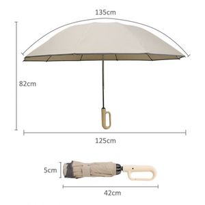 Wholesale Portable 8k Ribs Automatic Control <b>Umbrellas</b> Fiberglass Frame <b>Windproof</b> <b>Umbrellas</b> with Custom logo - Product Image 3
