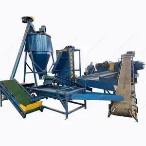 Double Roller Rubber Crusher Old Tyre Recycle Machinery Waste Tire Rubber Chops Recycling Machine