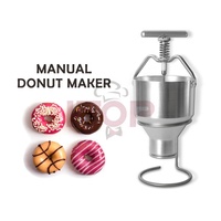 Machine électrique à modeler les donuts commerciale, entièrement en acier inoxydable, mini distributeur de donuts