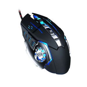 Clavier de jeu filaire USB RGB à une main gauche et combo clavier et <span class=keywords><strong>souris</strong></span> pour téléphone portable pour PUBG Mobile - Product Image 3