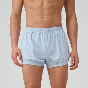 Alta calidad al por mayor 90% Nylon Spandex entrenamiento correr Unisex Casual ropa deportiva Spandex pantalones cortos hombres - Product Image 3