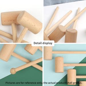 ค้อนไม้รูป<span class=keywords><strong>ปู</strong></span>สำหรับช็อกโกแลต ค้อนไม้ขนาดเล็กอเนกประสงค์สำหรับเด็ก ของเล่นเด็ก ค้อน<span class=keywords><strong>ปู</strong></span> ค้อนกุ้งล็อบสเตอร์ - Product Image 5