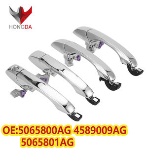 Poignées de porte chromées 5065800AG 4589009AG 5065801AG pour Chrysler 300C 2005-2010 Dodge <span class=keywords><strong>Magnum</strong></span> 2005-2008 FR/RR - Product Image 1