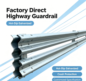 Fournisseur de confiance de poteaux de protection ondulés pour le marché thaïlandais, H2W2 H2W3, testés en cas de collision, en acier galvanisé, robustes, fabrication chinoise - Product Image 6