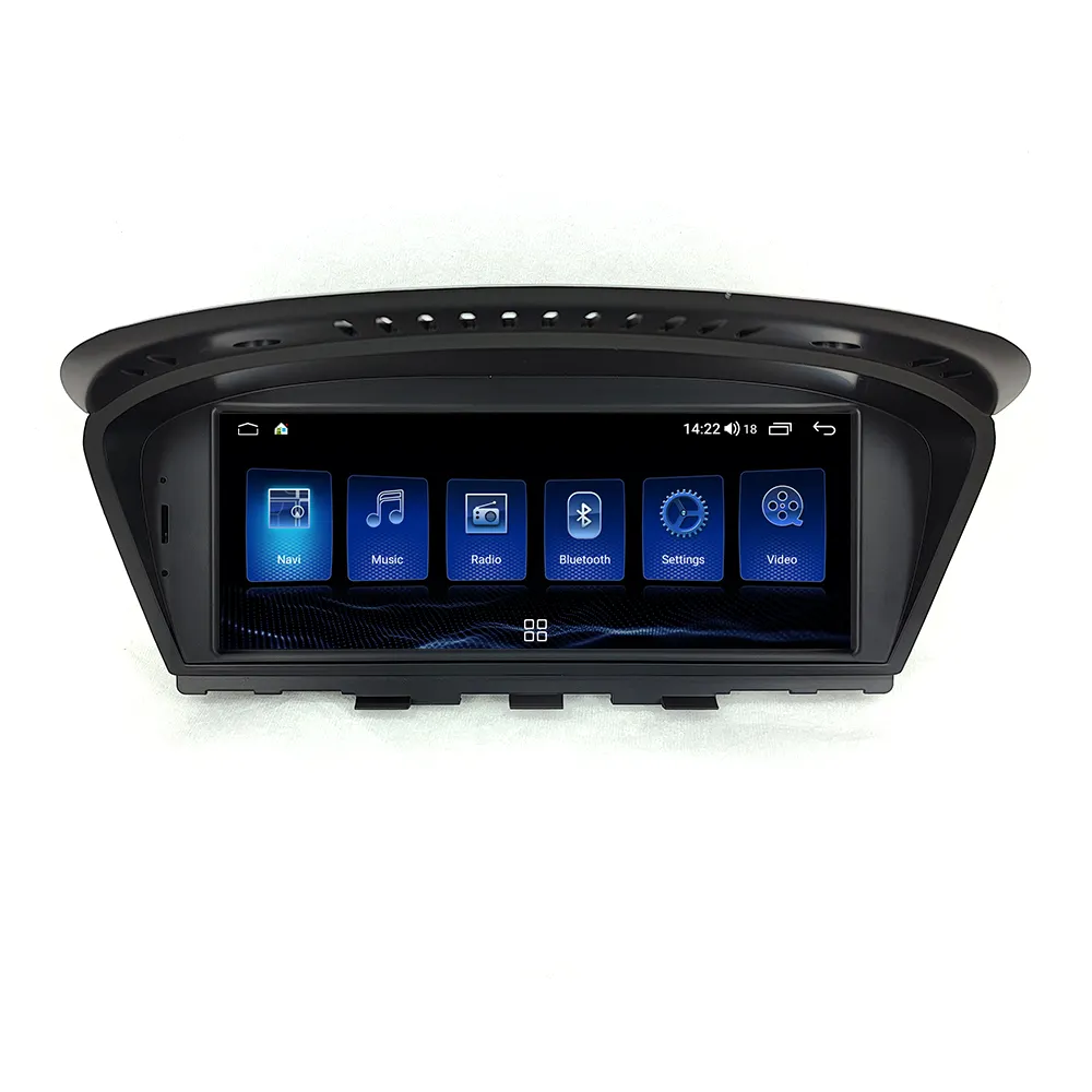 Prelingcar Máy Phát Xe Hơi Hệ Thống Android 12 Cho BMW E60 2005-2008 5-Series CCC DSP DTS 5.1HIFI GPS Đài Phát Thanh Stereo Đa Phương Tiện Màn Hình