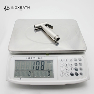 SUS <span class=keywords><strong>304</strong></span> набор биде из нержавеющей стали для туалетов, легко устанавливаемый настенный набор для чистки, набор Shattaf - Product Image 6