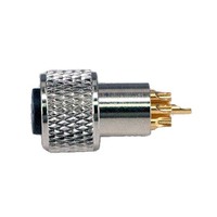 Connecteur d'aviation moulé par injection ADAMICU ABDX M8, 8 broches femelle pour appareils intelligents compacts ; Fiche de raccordement mâle-femelle M8