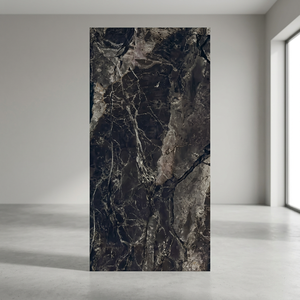 Azulejos de porcelana brillante Kenya Nero Grande 800x1600mm con diseño de mármol premium para proyectos en África Oriental - Product Image 4