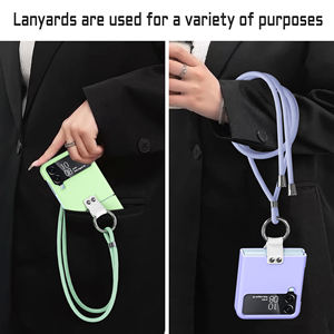 Beelan Nouvelle Usine En Gros De Mode PU Anneau Sangle Antichoc TPU PC Pliant Mobile Téléphone Cas Pour <span class=keywords><strong>Z</strong></span> Flip <span class=keywords><strong>4</strong></span> Cas - Product Image 3