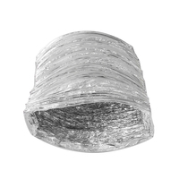 Tuyau de Ventilation rectangulaire en aluminium, Flexible, pour climatisation