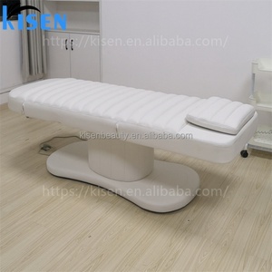 Table de soins incurvée Kisen pour salon, clinique, hôpital, domicile – Lit électrique à 3 moteurs, couleur et tension personnalisables, vente en gros - Product Image 6