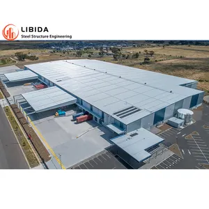 China Factory Sale Prefabricated Building Light Weight Metal Steel Structure Workshop