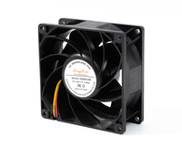 Ventilateur de refroidissement ultra silencieux à économie d'énergie DC 12V 24V 48V 92x92x38mm 9238 longue durée de vie pour dispositifs médicaux et équipements de projecteurs LED