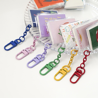 Mini Libreta con Llavero y Logotipo Personalizado, Totalmente Personalizable, Portátil, Estética, Pequeño Diario con Cubierta de PVC