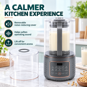 <span class=keywords><strong>Blender</strong></span> chaud <span class=keywords><strong>et</strong></span> froid avec carafe en verre <span class=keywords><strong>de</strong></span> 1,3 L, machine à lait <span class=keywords><strong>de</strong></span> soja pour soupes, bouillies, <span class=keywords><strong>jus</strong></span> <span class=keywords><strong>et</strong></span> aliments pour bébés - Product Image 5