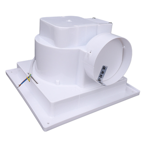 พัดลมเพดานขนาด 200 มม. พร้อมวาล์วตรวจสอบอัตโนมัติ แผงเปลี่ยนอากาศแบบทนทาน แพลน 24 ชั่วโมง - Product Image 6