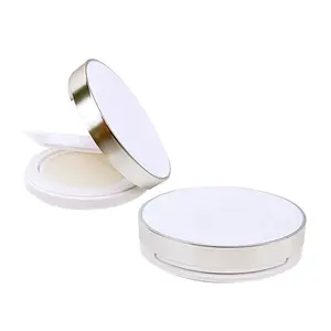 12 мл белая пластиковая основа для макияжа bb крем компактная коробка с пуховка для пудры пустая воздушная Подушка Чехол