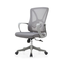 Vente en gros de meubles de bureau modernes d'usine de Foshan personnel à mi-dossier chaise de bureau de direction ergonomique chaise d'ordinateur