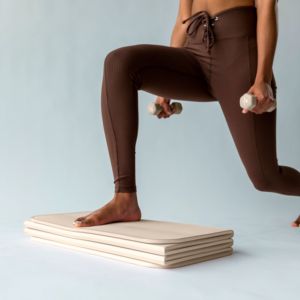 Складной коврик для йоги 1,2 см, шестикомпонентный, звукоизоляционный, противоскользящий, амортизирующий, для спорта и фитнеса - Product Image 1