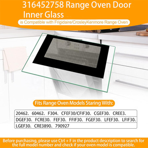 Verre de porte de four Frigidaire 316452758, pièce de rechange améliorée pour four électrique - Product Image 5